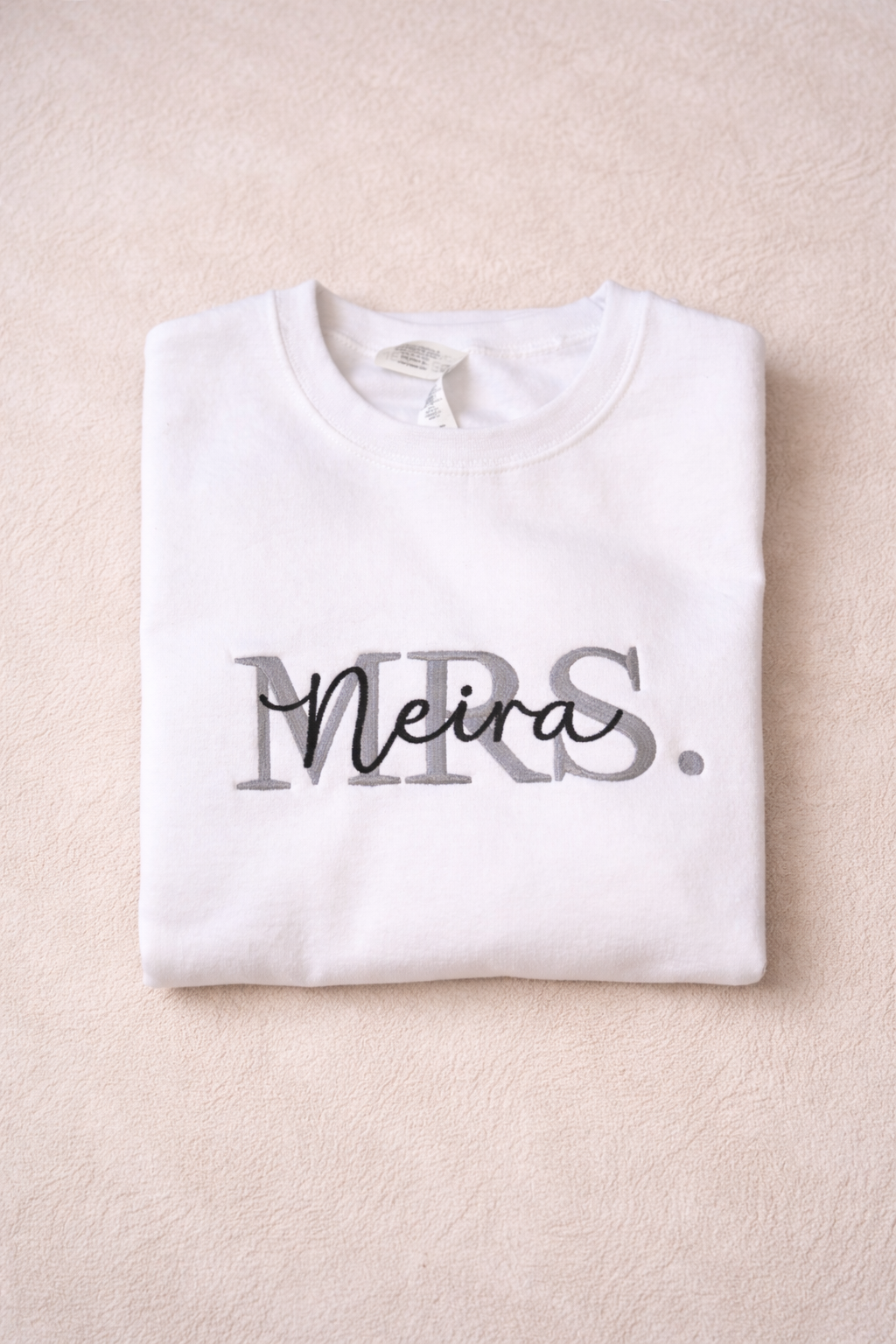 Personalized “Mrs.” Sweatshirt
