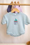 Custom Monogrammed Sailboat Onesie