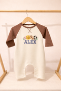 Personalized All-Star Sports Raglan Romper